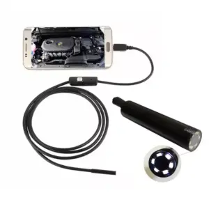 Faith 7mm HD Lens Industrial Endoscope IP67 Waterproof Tool For Car Repair, Air Conditioner & Sewer Pipe Detection - Android Type-C Interface