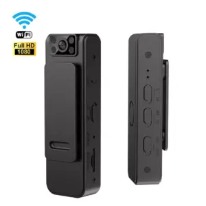 Faith Wearable WiFi Chest Recorder Meeting Camera Sports Portable Recording 1080P Magnetic Suction Back Clip Action Body Worn Camera