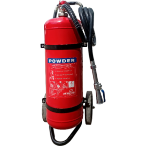 Africab Fire Extinguisher Trolley type 25KG ABC POWDER