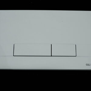 Push Plate for Concealed Cistern White NARROW Oli