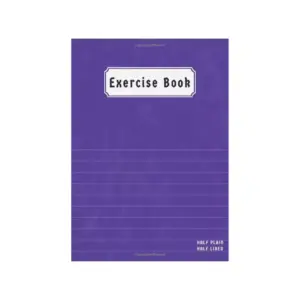 Academy Exercise Book Plain 50 Sheets P06051 (Pack of 5Pcs)