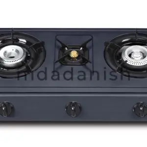Aardee Gas Stove ARGS-3T 3 Burner Teflon