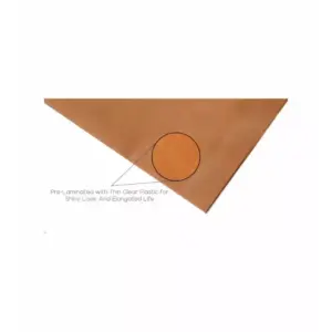 Academy Laminated Book Cover Roll Brown 33cm P06045