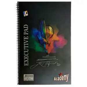 Academy Writing Pad Side Spiral 9 X 7inches 70 Sheets P06453