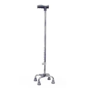 A-Care Igr Quadripod Cane, Model 924 Walking Stick, IGR-924L, Adjustable Quad Base Mobility Support