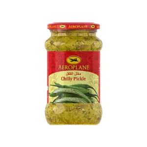 Aeroplane Pickles Aeroplane Chilli Pickle 400g (Pack of 12pcs)