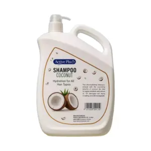Active Plus Coconut Shampoo 4.5L - Nourishes, Strengthens, and Adds Shine with the Power of Pure Coconut.