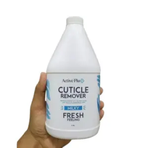 Active Plus Cuticle Remover Milky 3.78L - Smooths, Softens, and Perfects Your Nails Effortlessly for a Polished Finish.