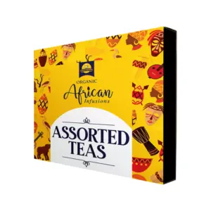 Chai Bora African Infusions Assorted Teas Gift Box 2gm (Pack of 30Pcs)