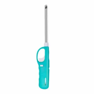 Faith Adjustable Flame Refillable Gas Lighter Gun - Long Lighter for Kitchen Use, Perfect for Gas Stoves and Cooking.