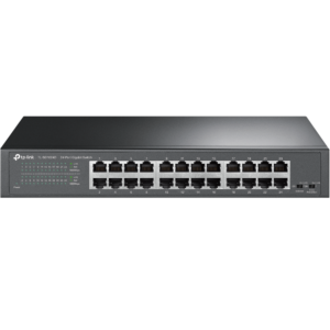 TP-Link 24-Port Gigabit Switch
PORT: 24× Gigabit RJ45 Ports
SPEC: 1U 13-inch Rack-mountable Steel Case
FEATURE: Plug and Play