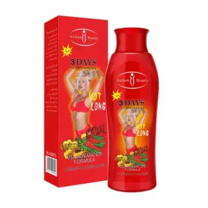 Faith Aichun Beauty Hot Chilli & Ginger Slimming Cream 200ml – Fat Burning Body Gel for Weight Loss & Firming Skin