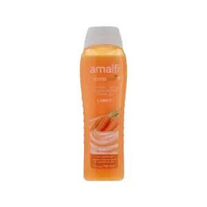 Amalfi Bath & Shower Gel Carrot, Prevents Dryness & Flaky Skin 750ml 4816