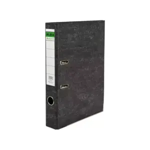 FIS Alba Box File Foolscap Size Pp Coated Black P07226