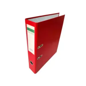 Alba Box File Full Size Pp Coated Red P07228