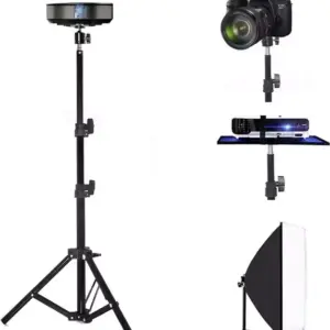 Faith Aluminum 2 Meter Tripod Stand  with 1/4 Screw Head for Photography, Lighting, Softbox, Camera, and Smartphone Ring Light