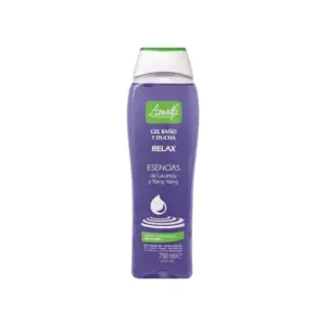 Amalfi Bath & Shower Gel Relax Cleanses, Soothes & Moisturizes Skin 750ml 3363