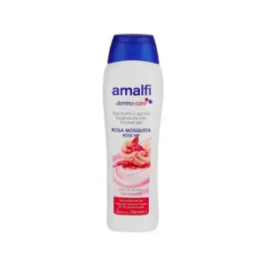 Amalfi Bath & Shower Gel Wild Rose with 8 Hours Fragrance Lock Technology 750ml 3803