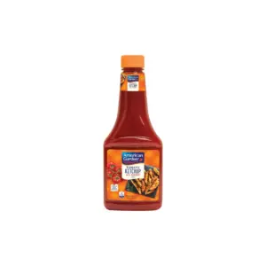 American Garden Tomato Ketchup Squeeze, US Classic, Gluten Free, Vegan 680g (Pack of 16)