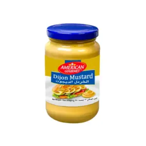 American Gourmet Dijon Mustard 370g (Pack of 12pcs)