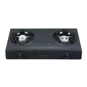 Aardee Avino Gas Stove 2 Burner Teflon Coated ARGS-2T
