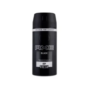 Axe Deodorant Body Spray Black VI 150ml Keep You Feeling Fresh Throughout The Day 32024950 (Pack of 3)
