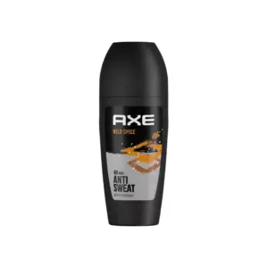 Axe Deo Roll-on Wild Spice 50ml, 48Hrs Anti Sweat (Pack of 3pcs)