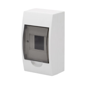 Tronic ABS Consumer Unit 1 Way Enclosure Complete