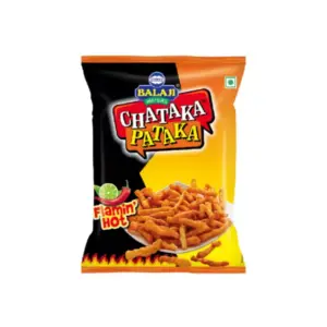Balaji Chataka Pataka Flaming Hot 65g (Pack of 80pcs)