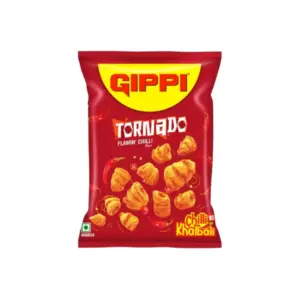 Balaji Gippi Tornado Flamin Chilli 25g (Pack of 120pcs)
