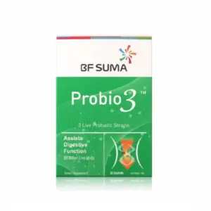 BF Suma Probio3 20 Sachets for Digestive Health, Dietary Supplement,  Assists Digestive Function, Probiotic Strains AP155A