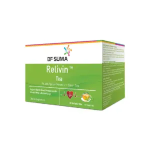 BF Suma Relivin Tea 20 Sachets, Controls Blood Pressure, Anti-Aging, Relieves Stress, Maintains Pulse Rate, Manages Blood Vessels Dilation AP081A