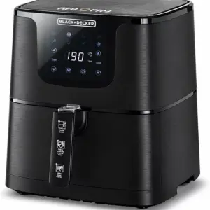 Black & Decker Black and Decker Air Fryer 4.3L Capacity, Rapid Air Technology, Compact Design AF700-B5