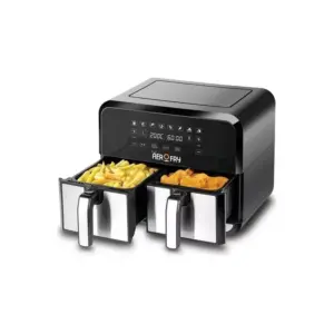 Black & Decker Black and Decker Air Fryer 1700W, 8L Capacity, Dual Basket Design, DZAF1700-B5