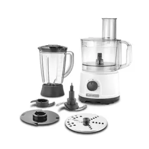 Black & Decker Black and Decker Food Processor 800W, 2.0L Gross Capacity, 1.5L Working Capacity, Multi-Function FX825-B5