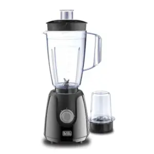 Black & Decker Black and Decker Blender 1.5L Jar, 2 Speed Control, 400W Power BX4130-B5
