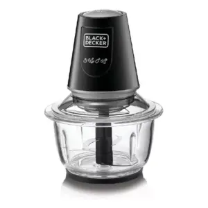 Black & Decker Vertical Chopper 400W with Glass Bowl, Durable & Easy Clean GC400-B5