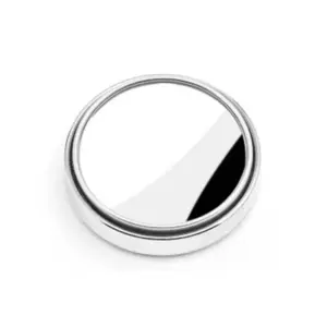 Faith Blind Spot Mirrors for Car Side Mirrors - Silver Frame, Small Round Convex Rear View Mirror, Set of 2 for Enhanced Safety.