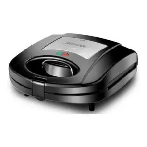 Black & Decker Sandwich Maker 780W 3 In 1 Interchangeable, Multifunctional, Removable Plates, Uniform Cooking, Safe Operation, Auto Shut-Off, Non-Stick Coating Black TS2130-B5