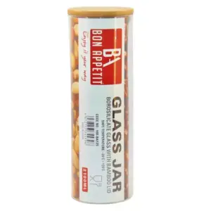 Bon Appetit Glass Storage Jar with Bamboo Lid 2.1L HM-BA125