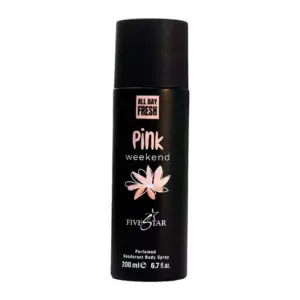 Fivestar Perfume Fivestar Body Spray 200ml Pink Weekend For Women