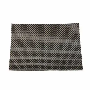 Bon Appetit Table Mats 800 Knitted Black and Gold HM-BA43