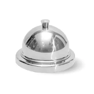 Bon Appetit Stainless Steel Butter Dish 9x7cm with Stainless Steel Dome Cover HM-BA456