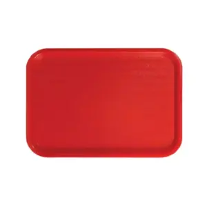 Bon Appetit Fast Food Tray, Polypropylene 16x12" Red HM-BA145R