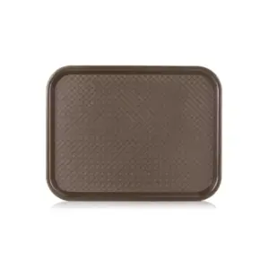 Bon Appetit Fast Food Tray, Polypropylene 14x10" Brown HM-BA144BR