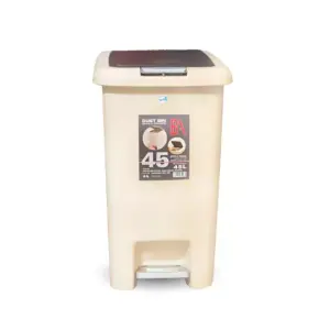 Bon Appetit Push & Pedal Dustbin Square 45L HM-BA88