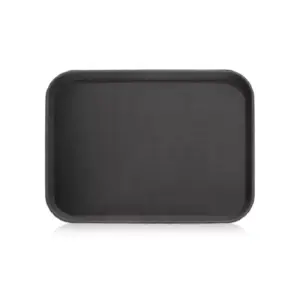 Bon Appetit Non Slip Rectangular Tray 40x56cm Black HM-BA251