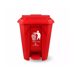 Bon Appetit Step On Dustbin 50L Black HM-BA151R
