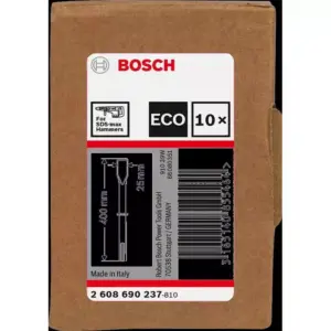 Bosch Flat Chisel with SDS Max Shank 25 x 400 mm 2608690237 (Pack of 10 Pcs)