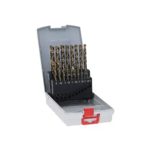 Bosch HSS-CO ProBox Metal Drill Bit Set 135°, 1mm-10mm 2608587014 (Pack of 19 Pcs)